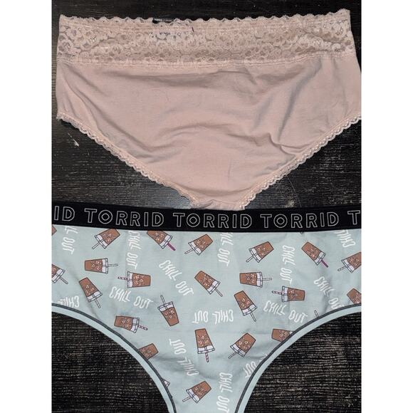 Lot of 5 Torrid Panties Size 0X 0 Cheeky - Picture 5 of 7